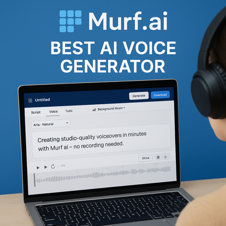 How to Create Realistic Voiceovers with Murf.ai – No Mic Needed!