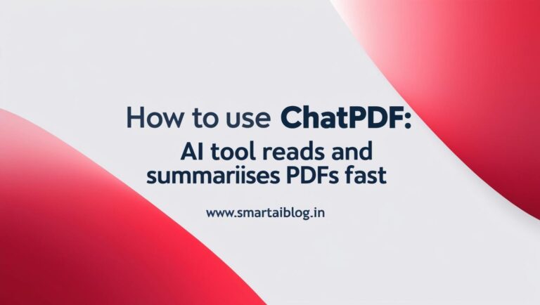 How to Quickly Summarize PDFs Using ChatPDF