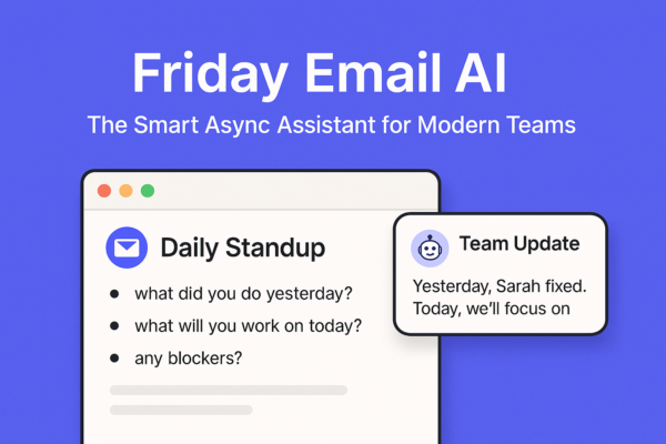 Write a professional email with Friday AI email writer Friday AI writer