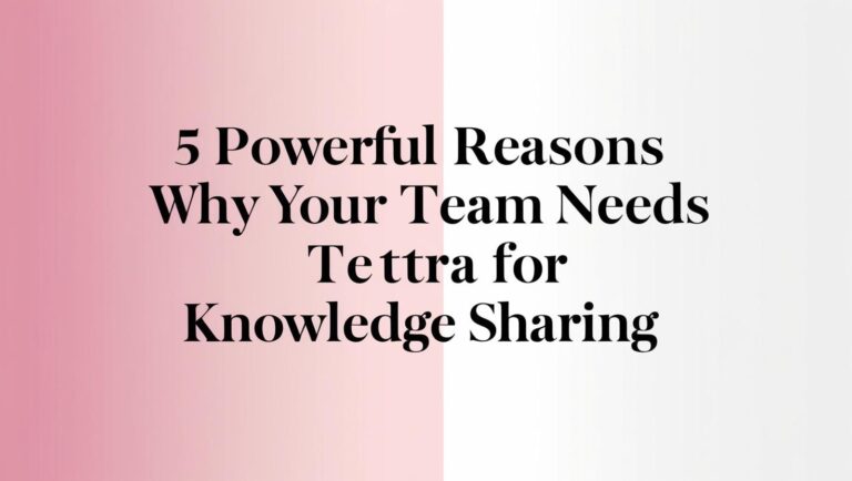 How Tettra Keeps Your Team’s Know-How Safe and Simple